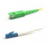 LC to SC/APC, Simplex, Singlemode Patch Cable