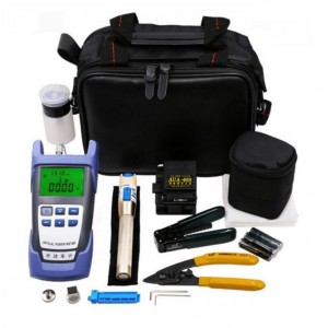 FTTH Fiber Optic Tool Kit for Installing Fast Connector and Fiber Optic Drop Cable