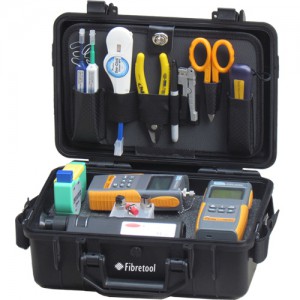Optical Fiber Test Set Tool Kit with Power Meter and Light Source