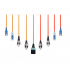 LC  PC - FC  PC Fiber Optic Patch Cord Jumper