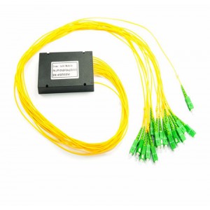 ABS Box Fiber Optical PLC Splitter 1x 16 SC APC Connector