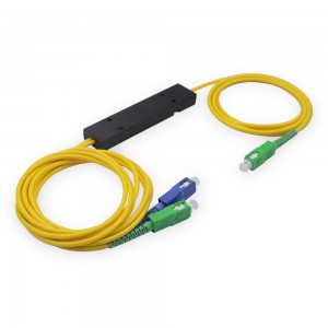 ABS Box Fiber Optical PLC Splitter 1x 2 SC APC